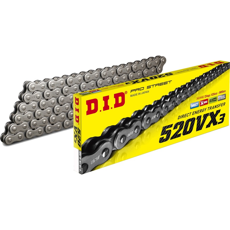 D.I.D 520VX3 X-Ring Natural Chain