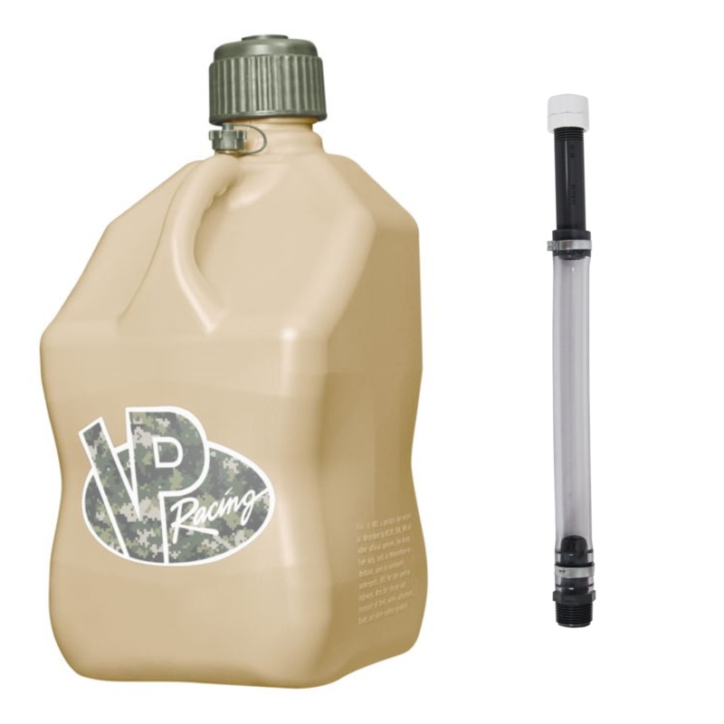 VP Racing Square 5.5 Gallon Utility Containers With Hose