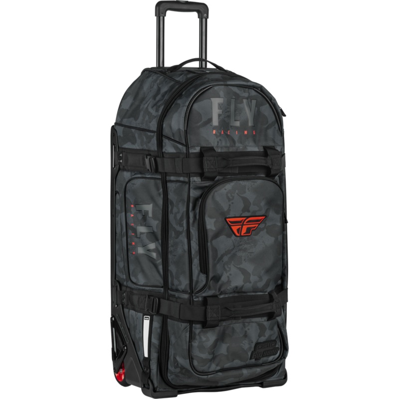 Fly Racing OGIO 9800 Gear Bag|Black/Grey/Red