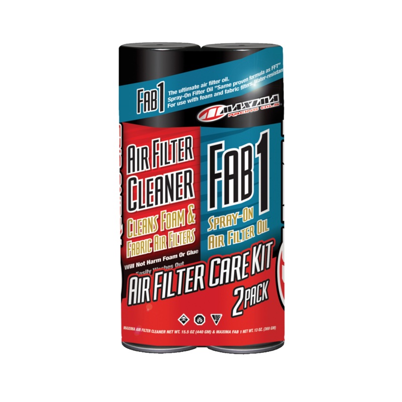 Maxima Racing Air Filter Care Kit 2-Pack