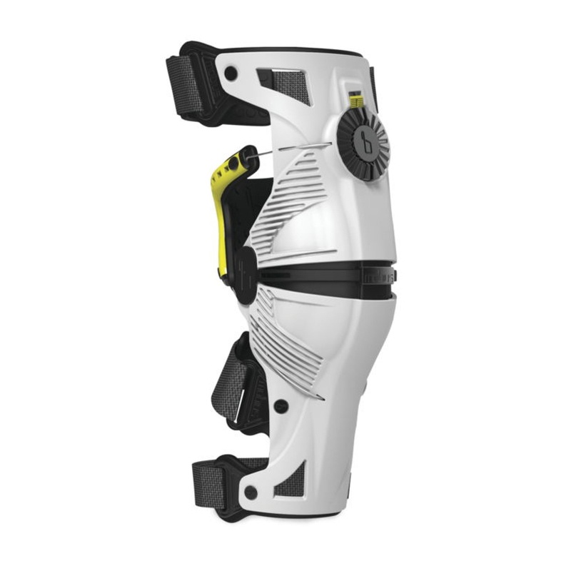 Mobius X8 Knee Brace Set|White/Yellow|Storm Grey/Black|X-Small|Small|Medium|Large|X-Large