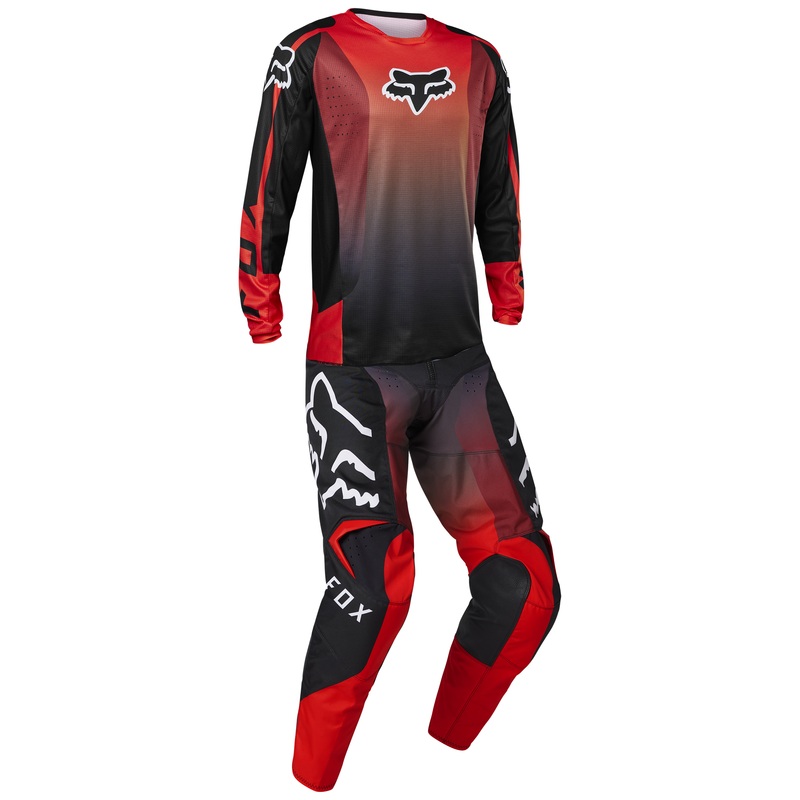 2023 Fox Racing Adult 180 Leed Fluorescent Red Combo