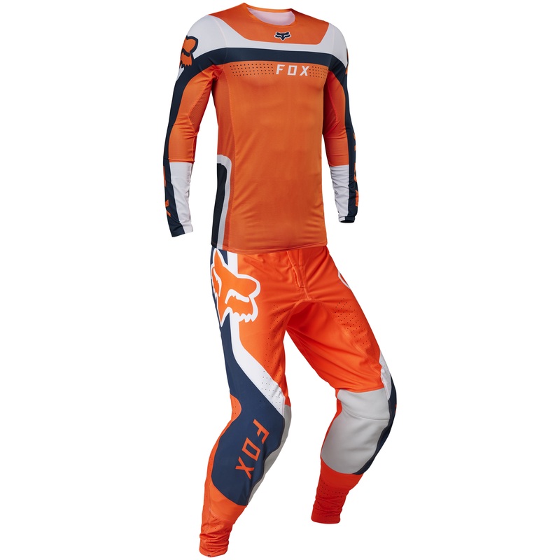 2023 Fox Racing Adult Flexair Efekt Fluorescent Orange Combo