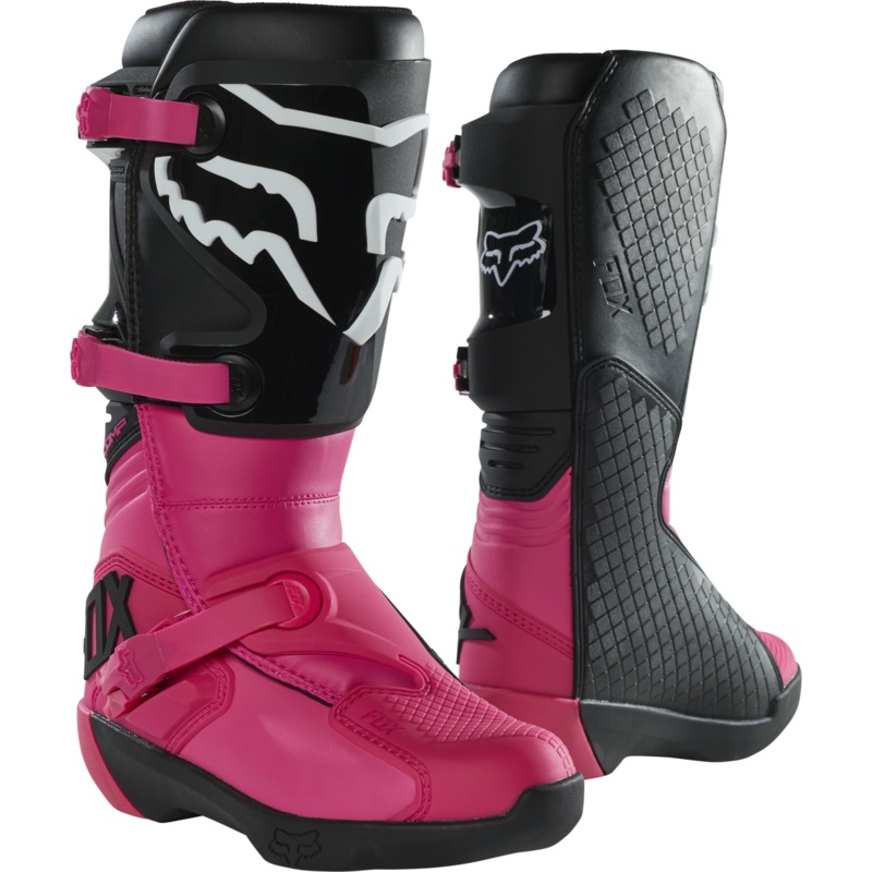 Fox Racing Womens Comp Boots|Black/Pink|5|6|7|8|9