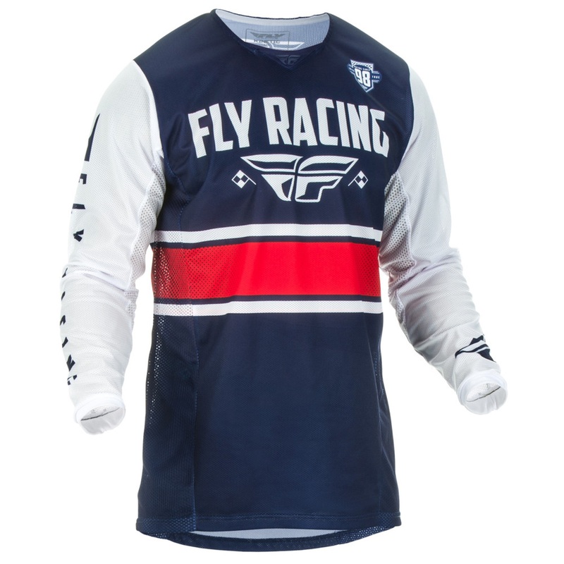 2019 Fly Racing Youth Kinetic Mesh Era Jersey – Clearance