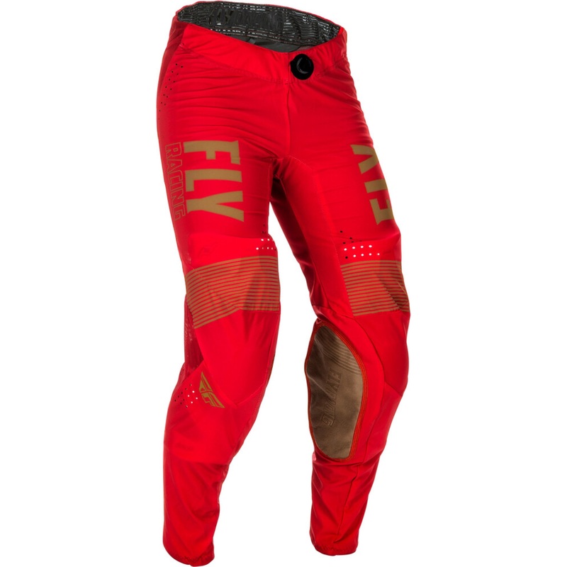 2021 Fly Racing Adult Lite Pant – Red/Khaki – Clearance