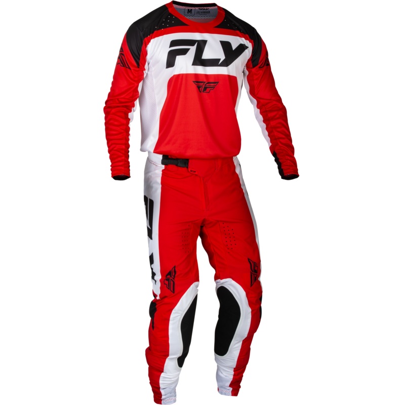 2024 Fly Racing Adult Lite Red/White/Black Gear Combo