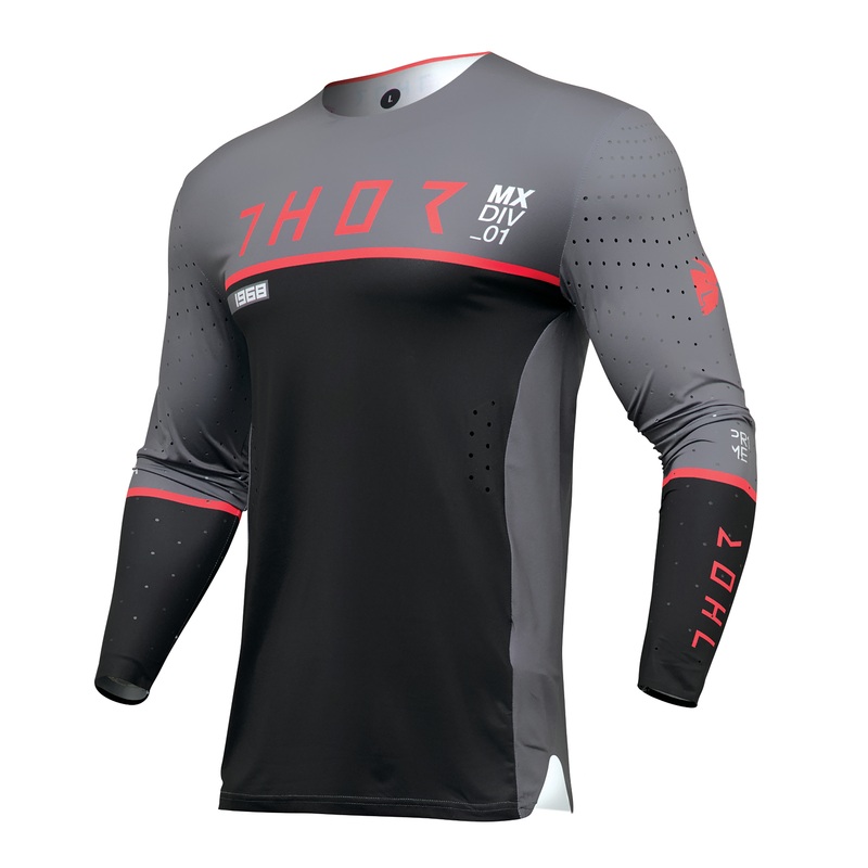 2024 Thor Prime Ace Jersey|Charcoal/Black|Midnight/Gray|Navy/Blue|Small|Medium|Large|X-Large