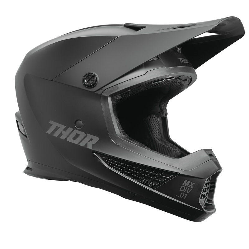 2024 Thor Racing Sector 2 Blackout Helmet