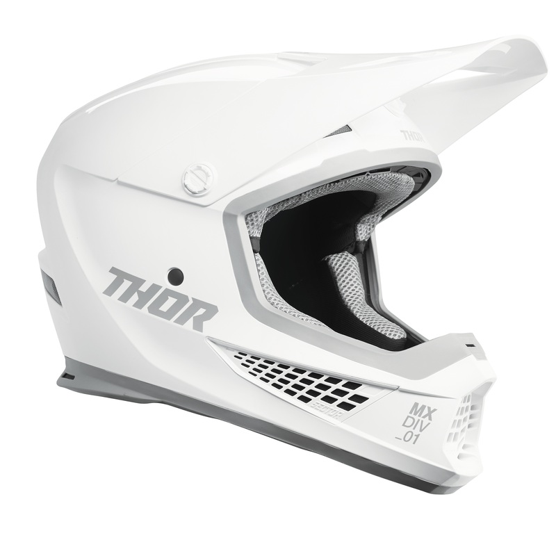 2024 Thor Racing Sector 2 Whiteout Helmet