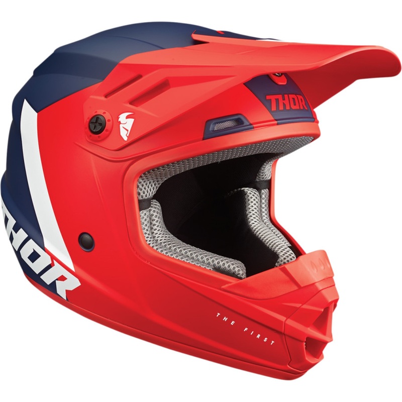 2024 Thor Racing Sector Chevron Helmet – Youth (6-13)
