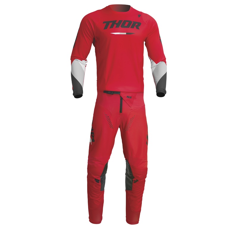 2024 Thor Youth Pulse Tactic Red Gear Combo