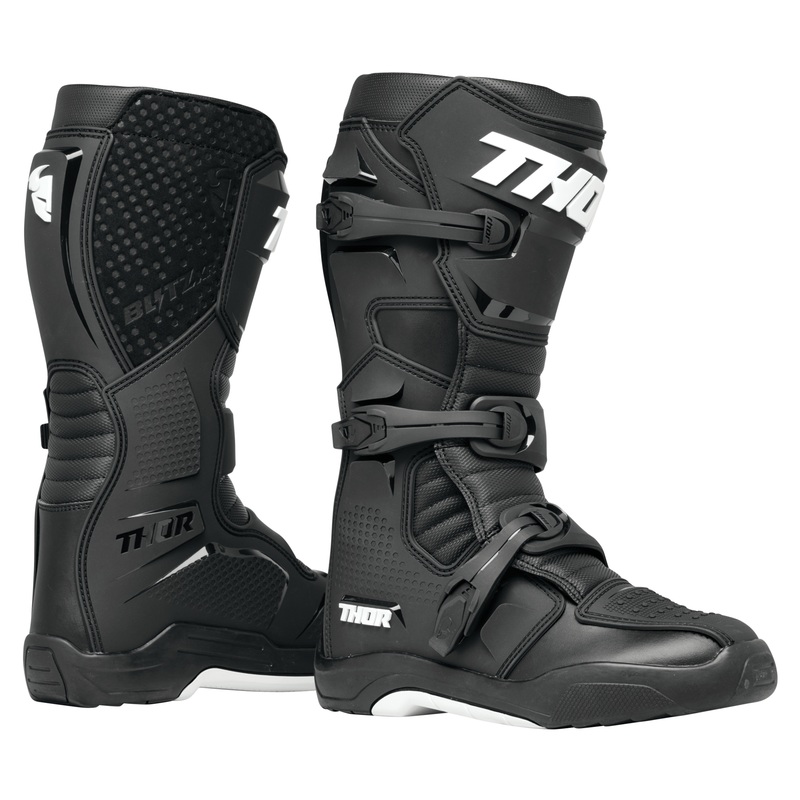 Thor Blitz XR Boots|Black/White|Blue/Black|Gray/Charcoal|White/Black|Red/Charcoal|Acid/Black|8|9|10|11|12|13|14