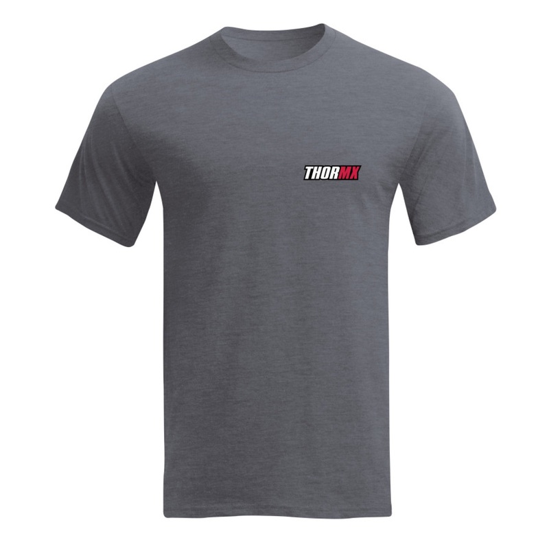 Thor Racing Mask Tee|Gray|Medium|Large|X-Large|2X-Large