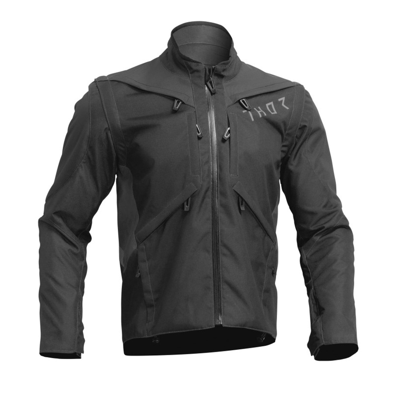 Thor Racing Terrain Jacket|Black/Charcoal|Army/Charcoal|Medium|Large|X-Large|2X-Large