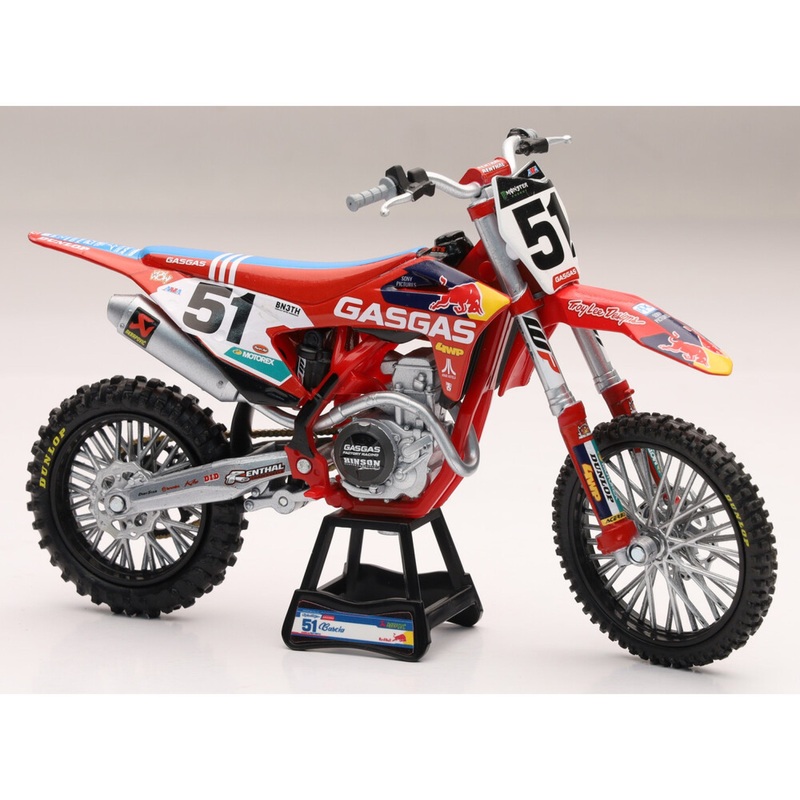1:12 Justin Barcia TLD Red Bull GasGas MC450 Bike Replica