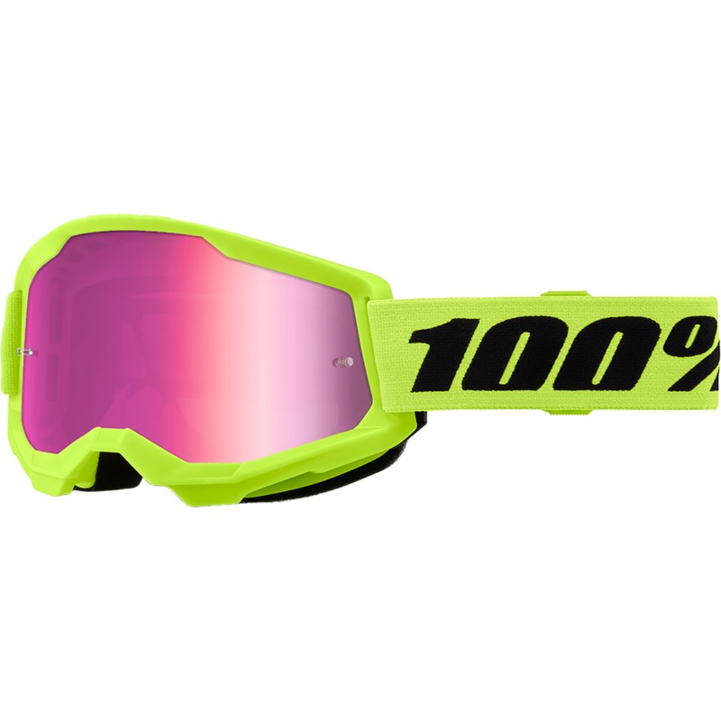 2024 100% Youth Strata 2 JR Goggles – Mirror Lens