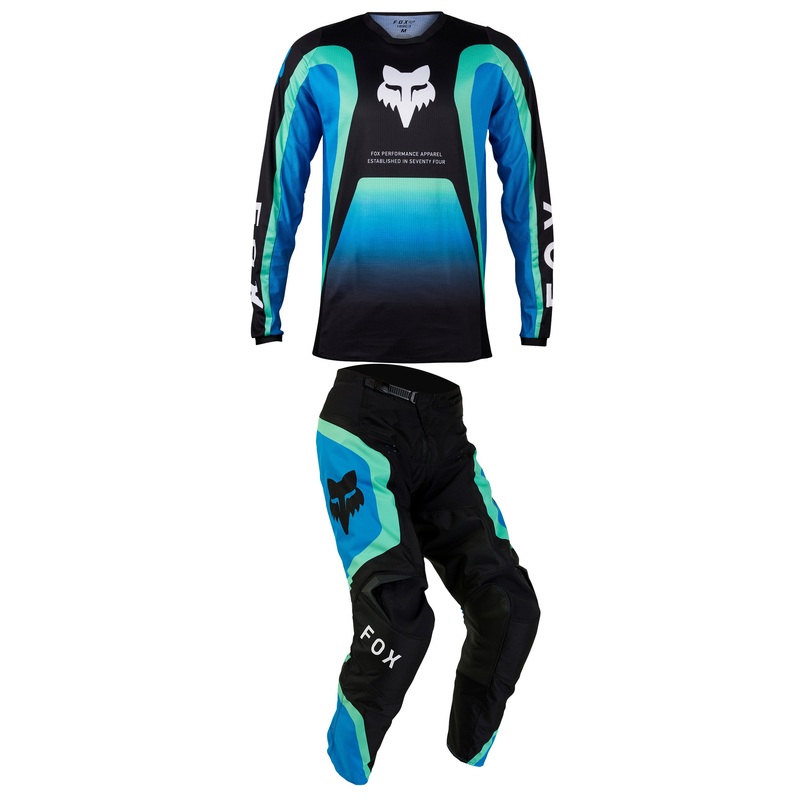 2024 Fox Racing Adult 180 Ballast Black/Blue Combo