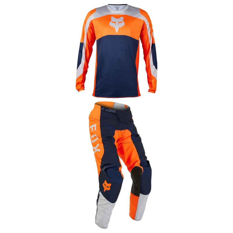 2024 Fox Racing Adult 180 Nitro Flo Orange Combo