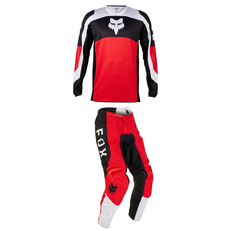 2024 Fox Racing Adult 180 Nitro Flo Red Combo