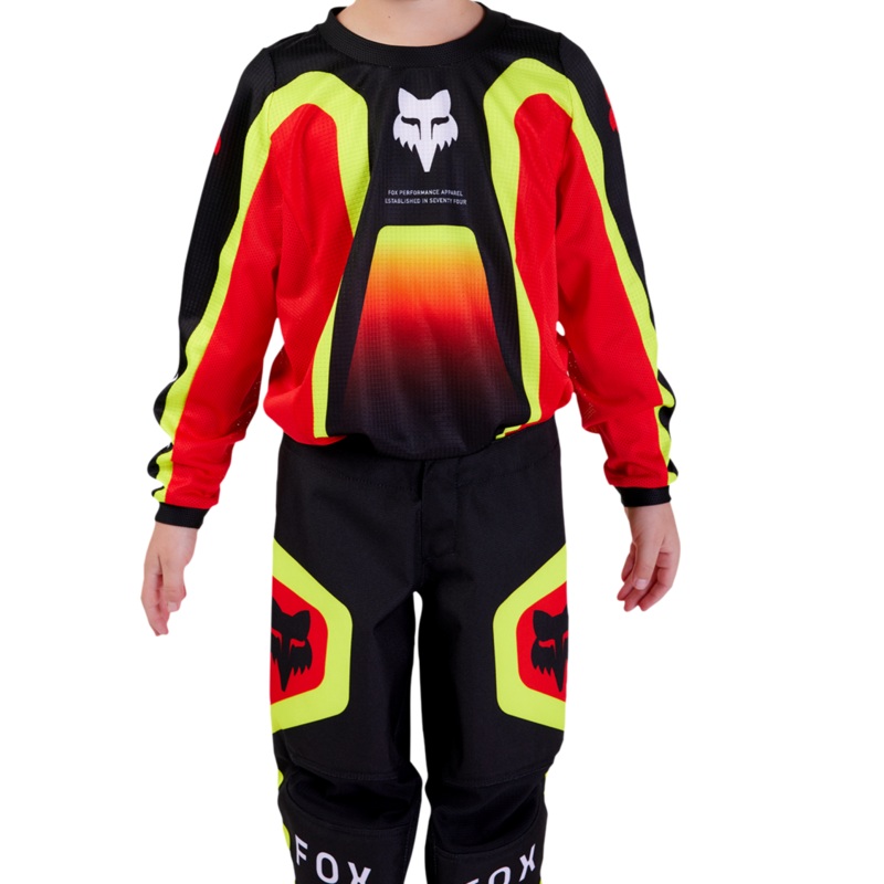 2024 Fox Racing Kids 180 Ballast Black/Red Combo – Toddler (2-5)