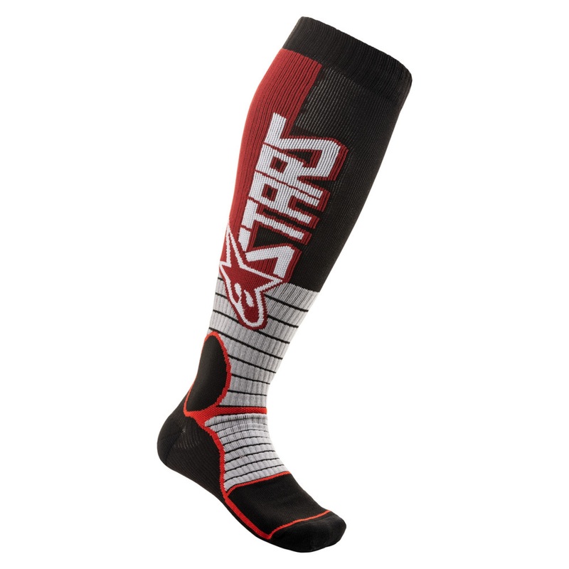 Alpinestars MX Pro Socks|Burgundy/Black|Cyan/Black|Grey/Yellow|Black/Yellow/Tangerine|Burnt Red/Yellow Fluo/Blue|Medium|Large