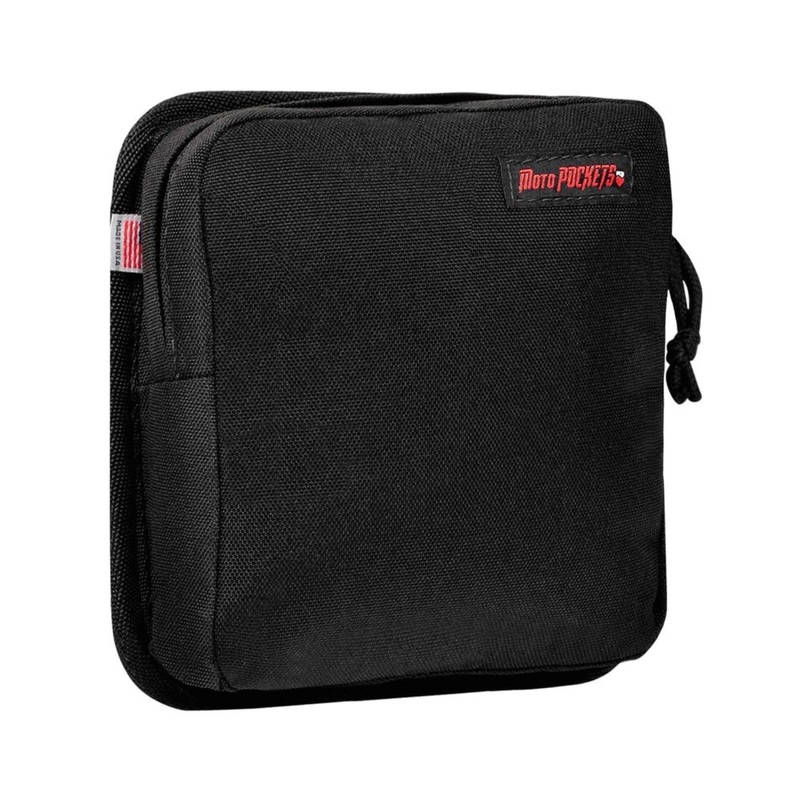 Moto Pockets Mini T-Bar Bag|Black