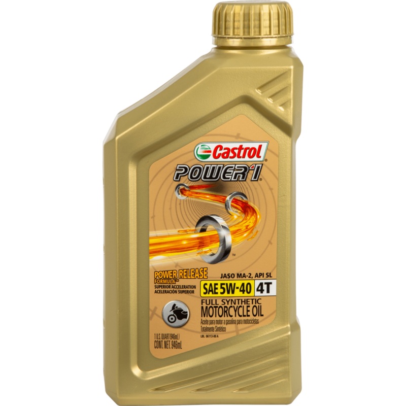 Castrol Power 4T Synthetic Engine Oil