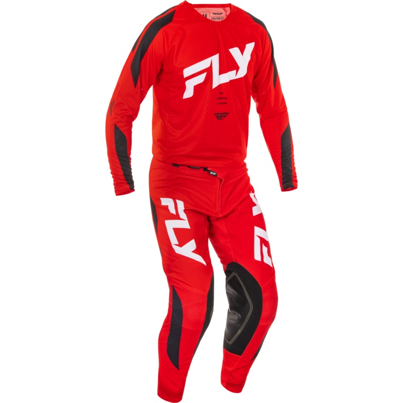 2025 Fly Racing Adult Evolution DST Red/White/Black Gear Combo
