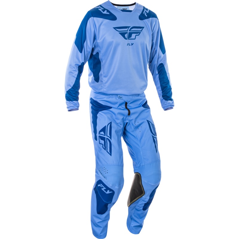2025 Fly Racing Adult Kinetic Sym Ultramarine/Dark Blue Gear Combo