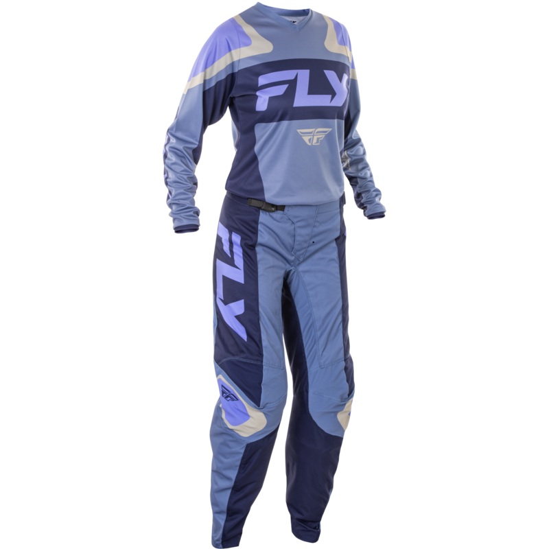 2025 Fly Racing Women’s F-16 Stone/Lavender Gear Combo