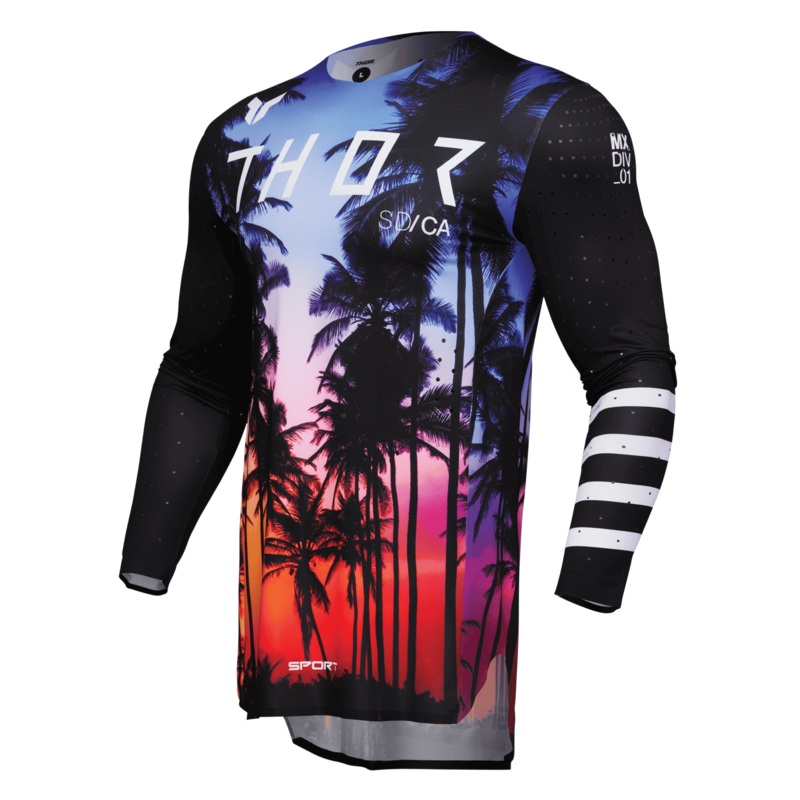 2025 Thor Sportmode SD Jersey|Black|Small|Medium|Large|X-Large|2X-Large
