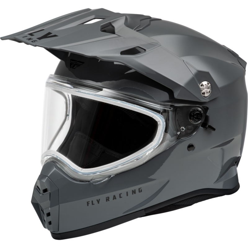 Fly Racing Trekker Cold Weather Solid Helmet – Dual Shield