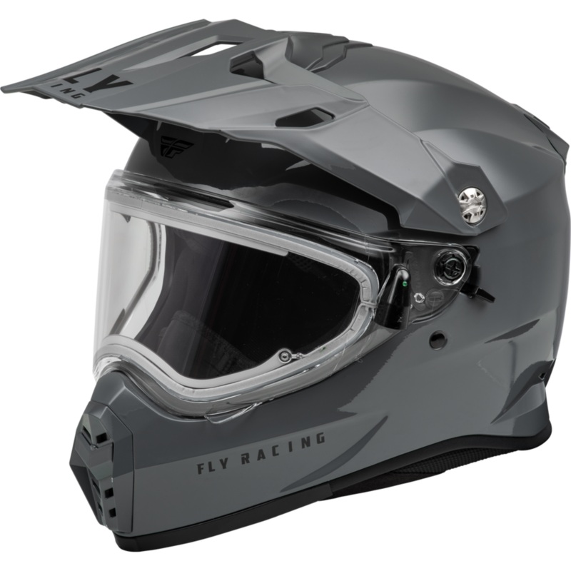 Fly Racing Trekker Cold Weather Solid Helmet – Electric Shield
