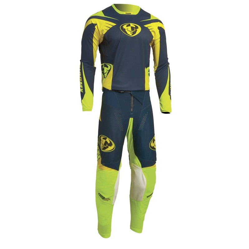2022 Thor Racing Adult 04 L.E. Pulse Midnight/Lime Gear Combo
