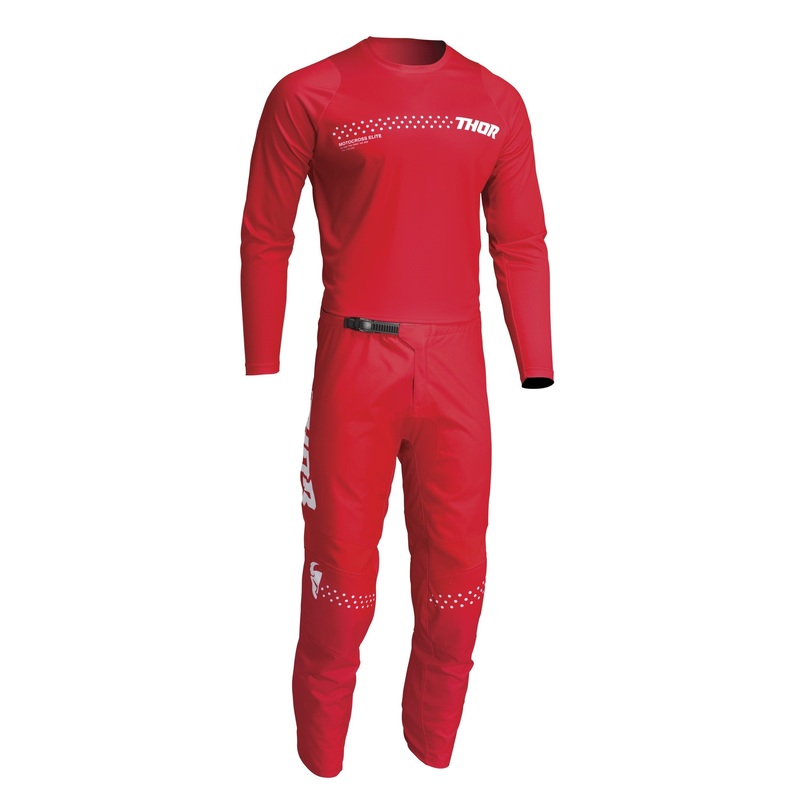 2024 Thor Racing Adult Minimal Sector Red Gear Combo