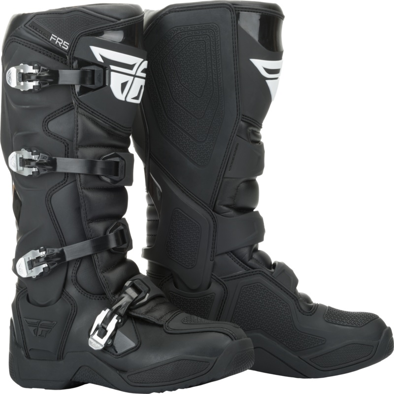 Fly Racing Adult FR5 MX Boot|Black|White|Red/Black/White|Grey/Blue|7|8|9|10|11|12|13