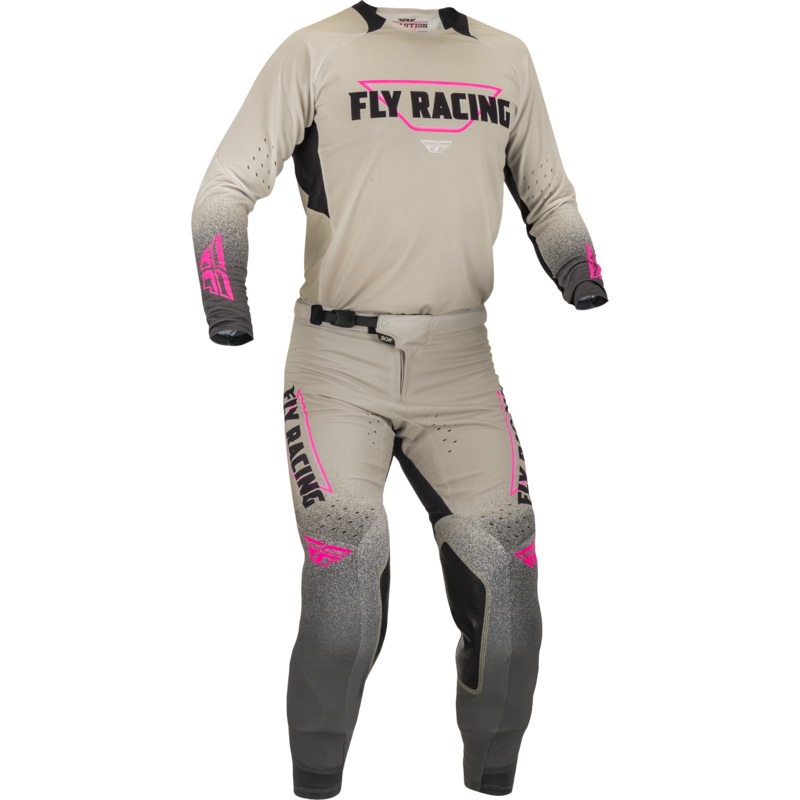 2023 Fly Racing Adult Evolution DST Ivory/Black Gear Combo