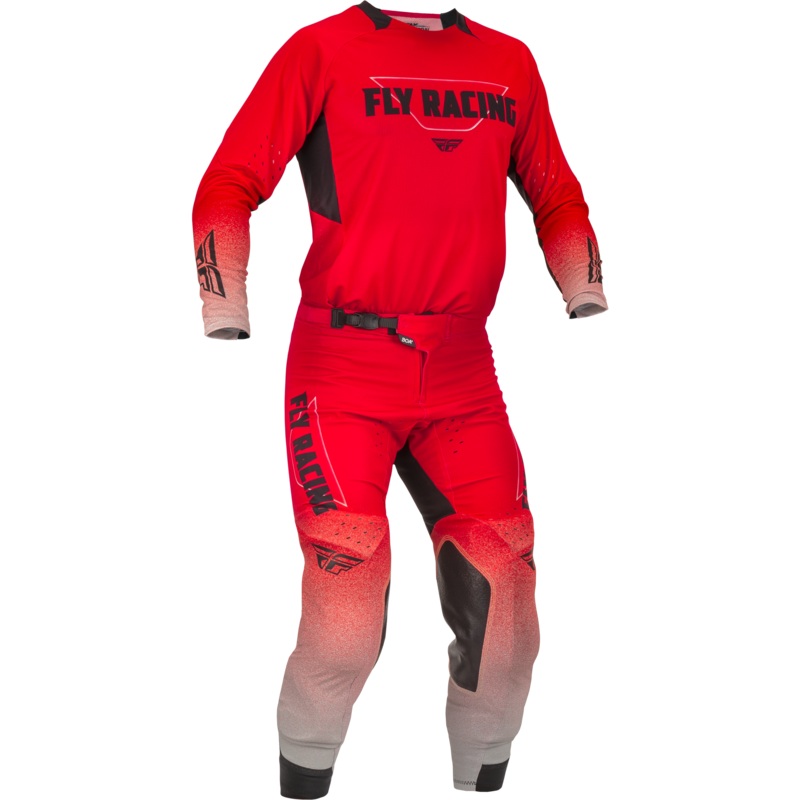 2023 Fly Racing Adult Evolution DST Red/Grey Gear Combo