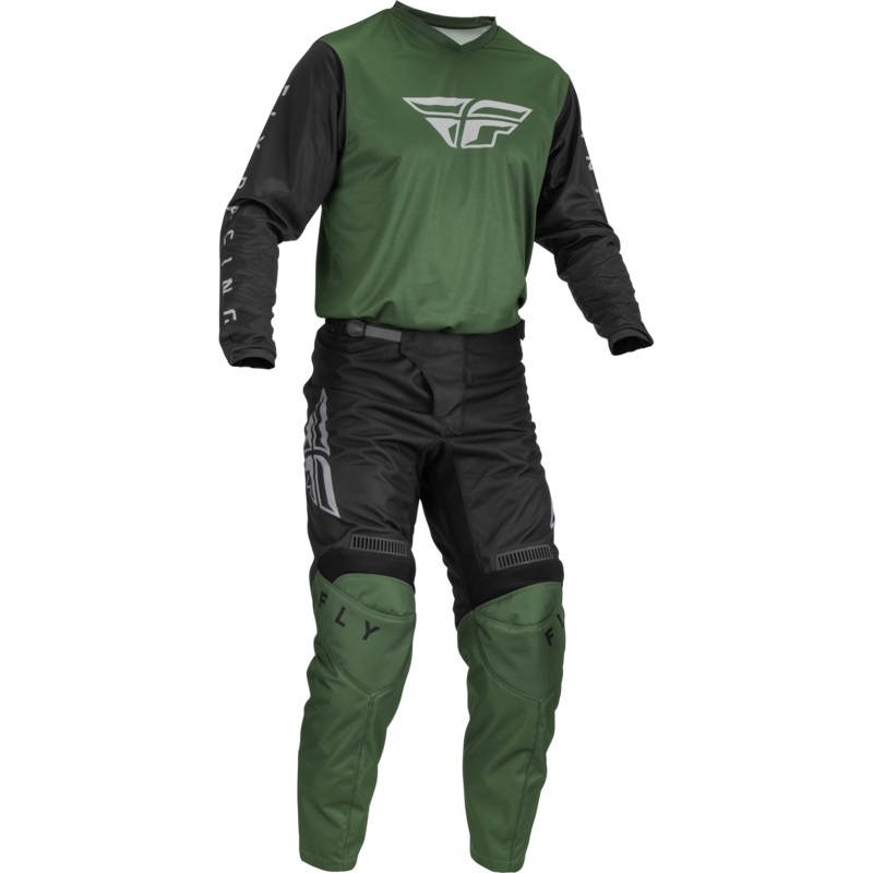 2023 Fly Racing Adult F-16 Olive Green/Black Gear Combo