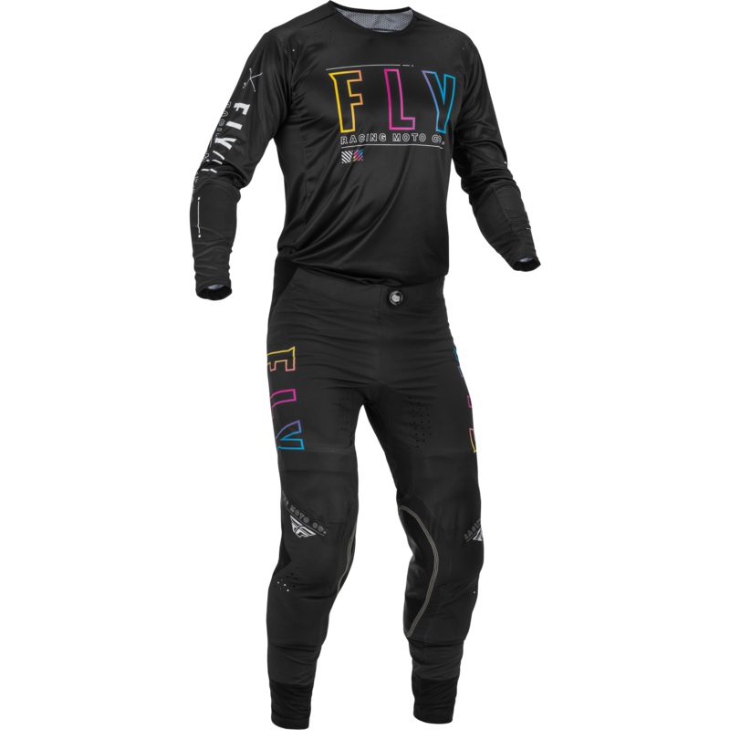 2023 Fly Racing Adult Lite S.E. Avenge Black/Sunset Gear Combo