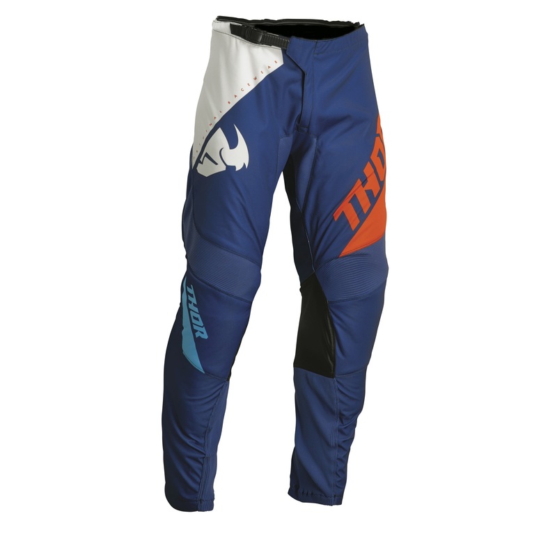 2023 Thor Sector Edge Pants|Navy/Red Orange|Red/White|Dark Gray/Acid|28|30|32|34|36|38|40|42|44|46|48