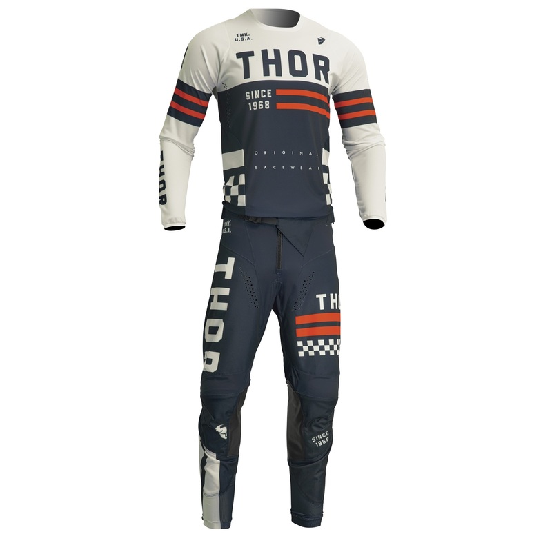 2024 Thor Pulse Combat Midnight/Vintage Gear Combo