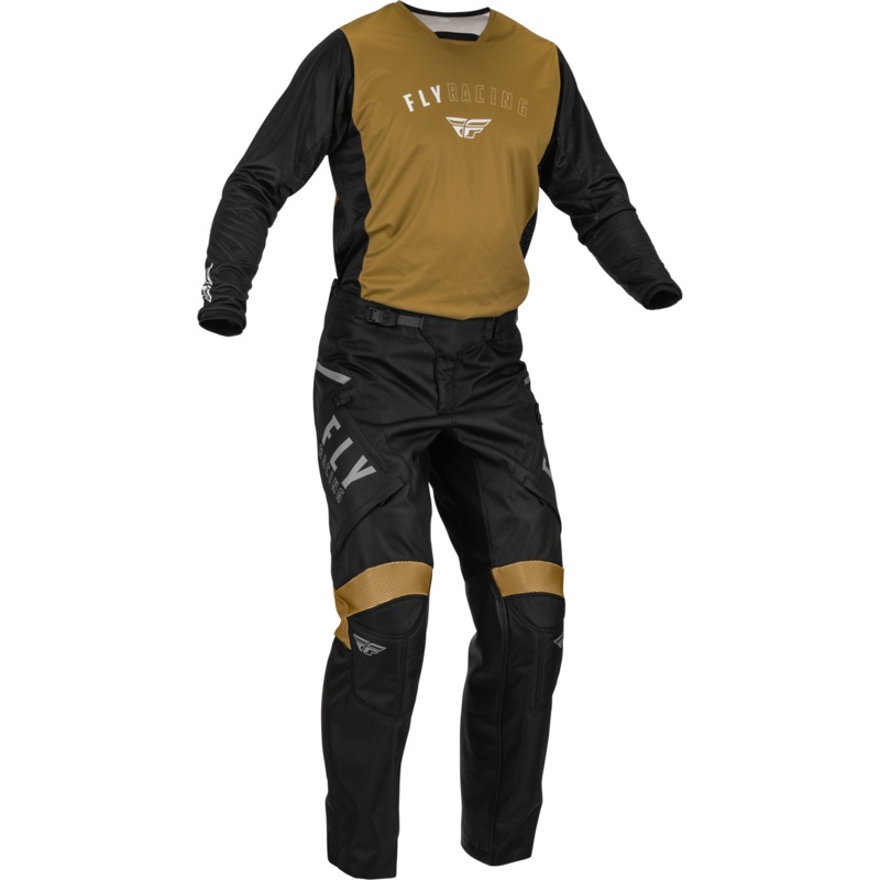 2025 Fly Racing Adult Patrol Caramel/Black Gear Combo (Over The Boot)