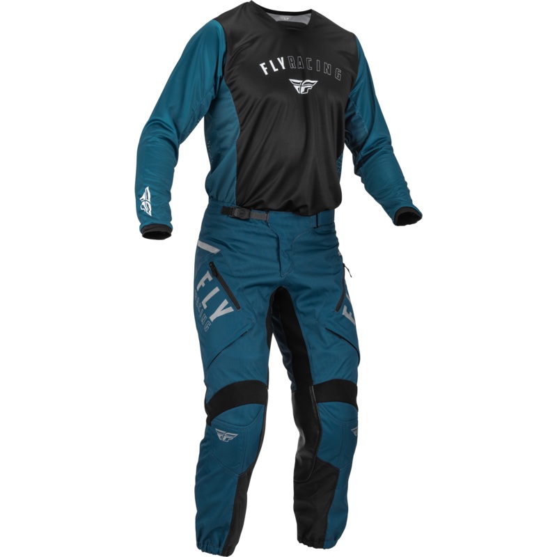 2025 Fly Racing Adult Patrol XC Blue/BlackGear Combo (In The Boot)