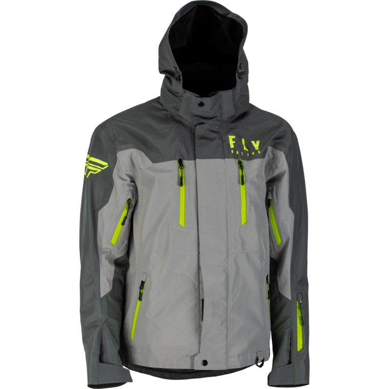 Fly Racing Incline Jacket|Black/Grey/Hi-Vis|Black/Charcoal|Blue/Grey|Small|Medium|Large|X-Large|2X-Large|3X-Large|4X-Large