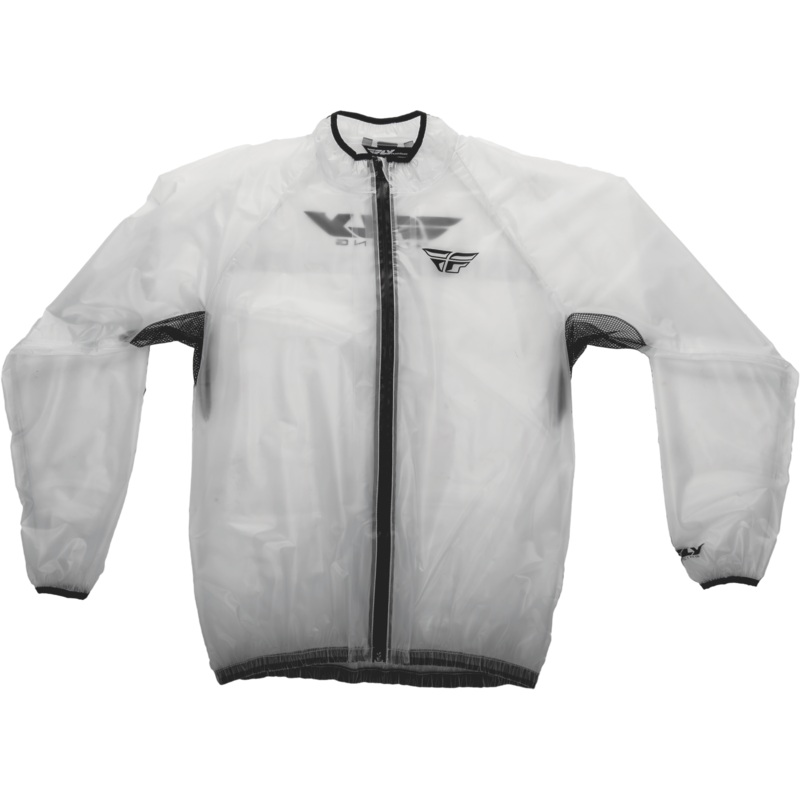 Fly Racing Rain Jacket|Clear|Small|Medium|Large|X-Large|2X-Large