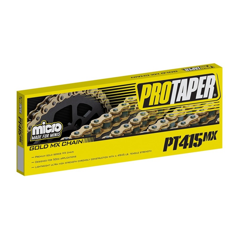 Pro Taper Gold Series Chains|415MX 120L|420MX 134L|428MX 134L|520MX 120L|520XRC 120L