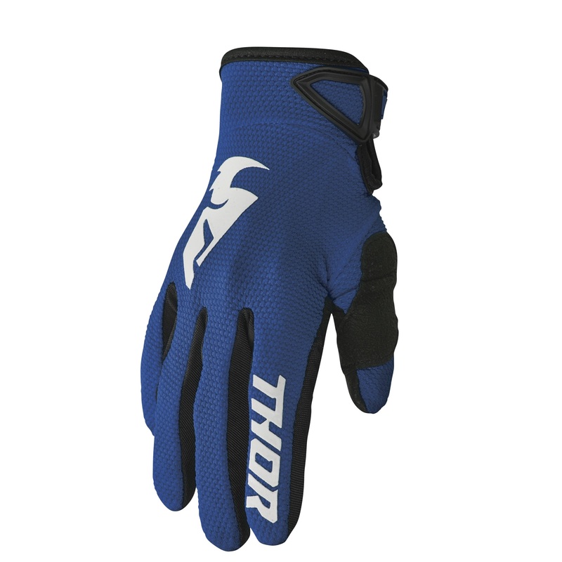 Thor Sector Gloves|Navy/White|Black/Gray|Red/White|Gray/White|Black/White|Blue/Black|Orange/Black|Red/Black|Acid/Black|X-Small|Small|Medium|Large|X-Large|2X-Large