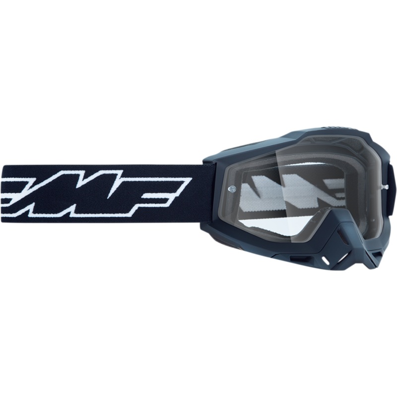 100% FMF Vision PowerBomb OTG Goggles – Clear Lens